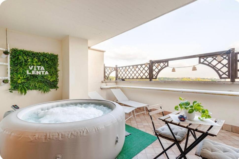Vita Lenta Terrazza Roma Garbatella Luaran gambar